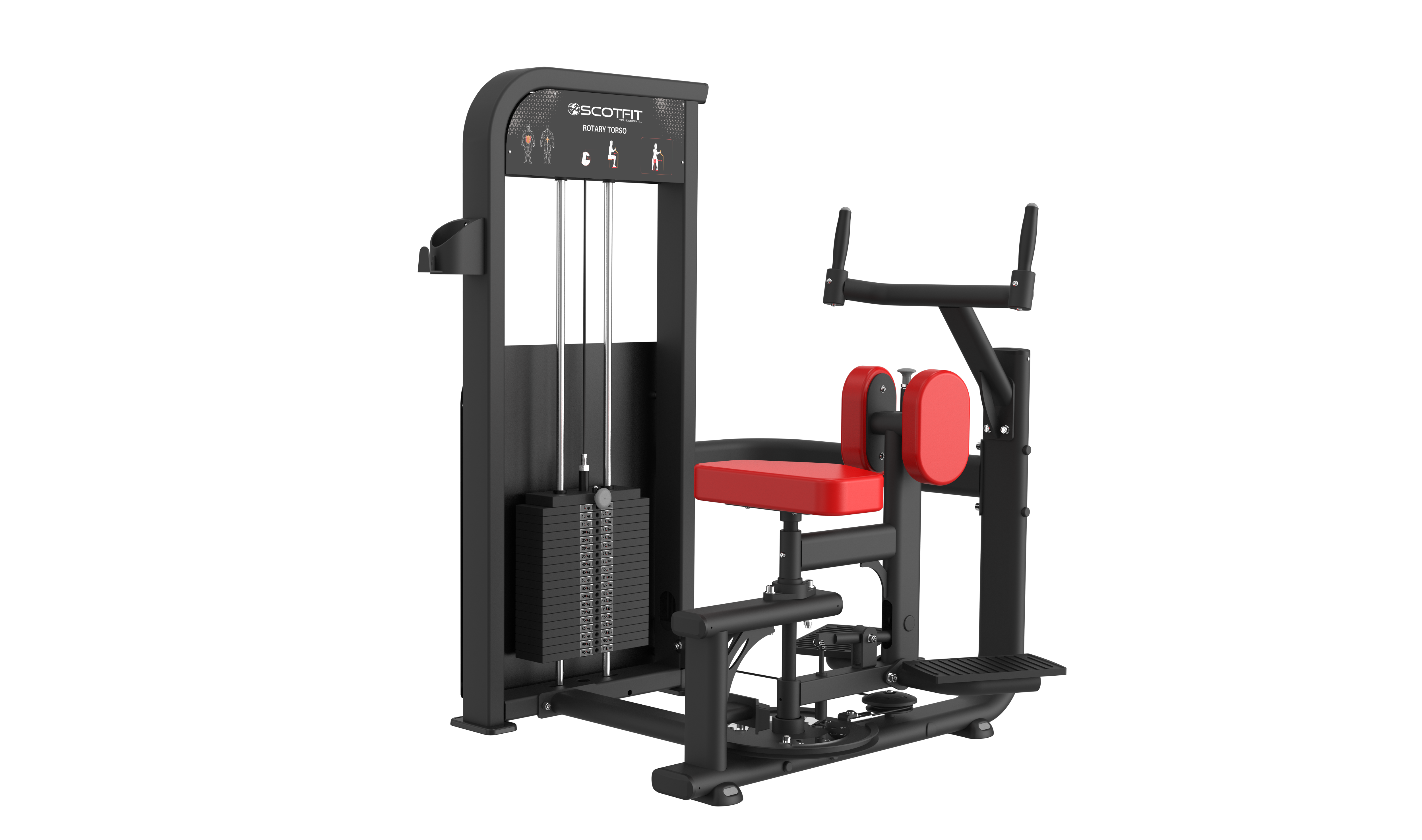 Atomic Series Rotary Torso | Rotationsmaschine x 80kg