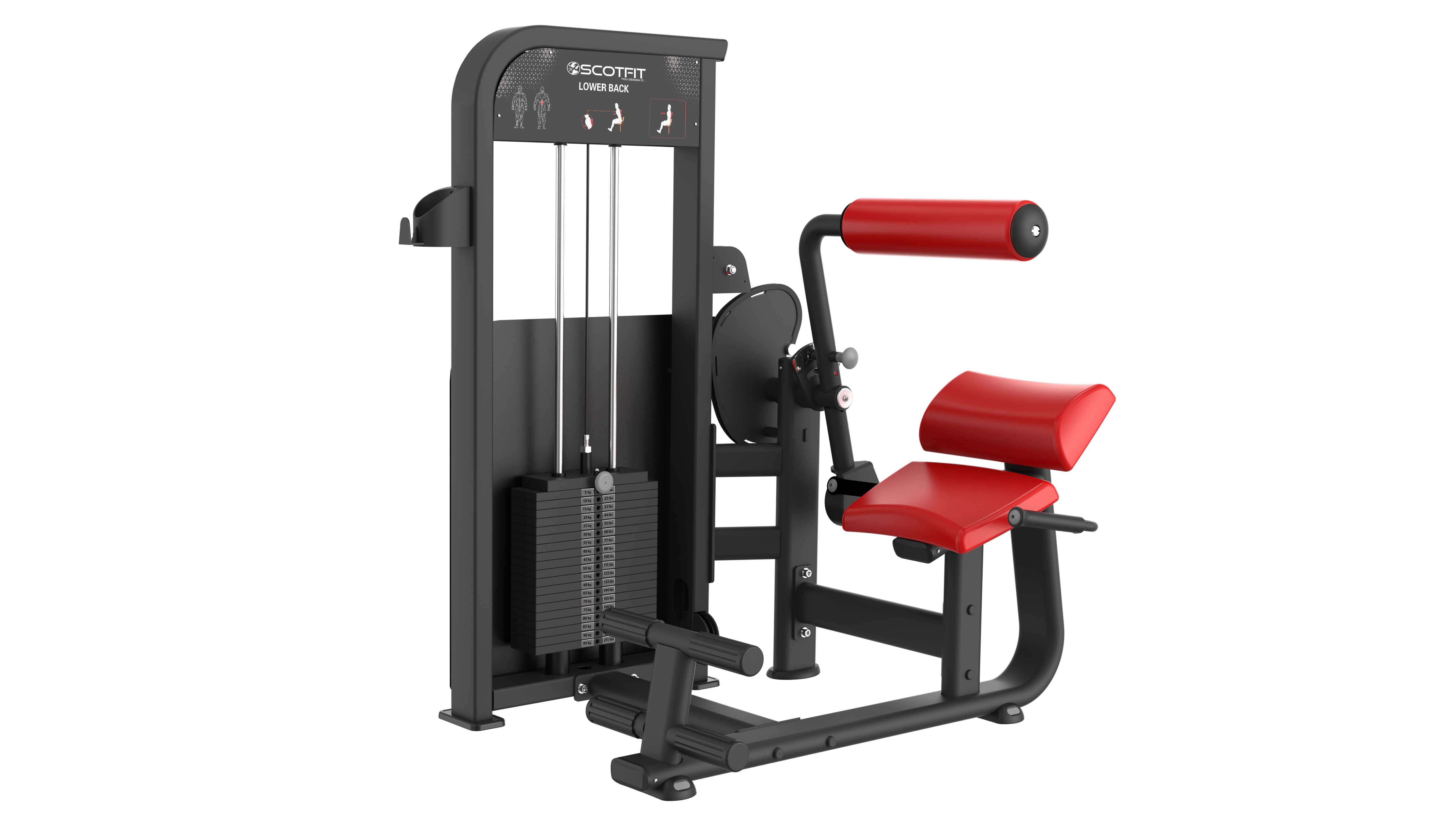 Atomic Series Lower Back | Rückenmaschine x 100 kg