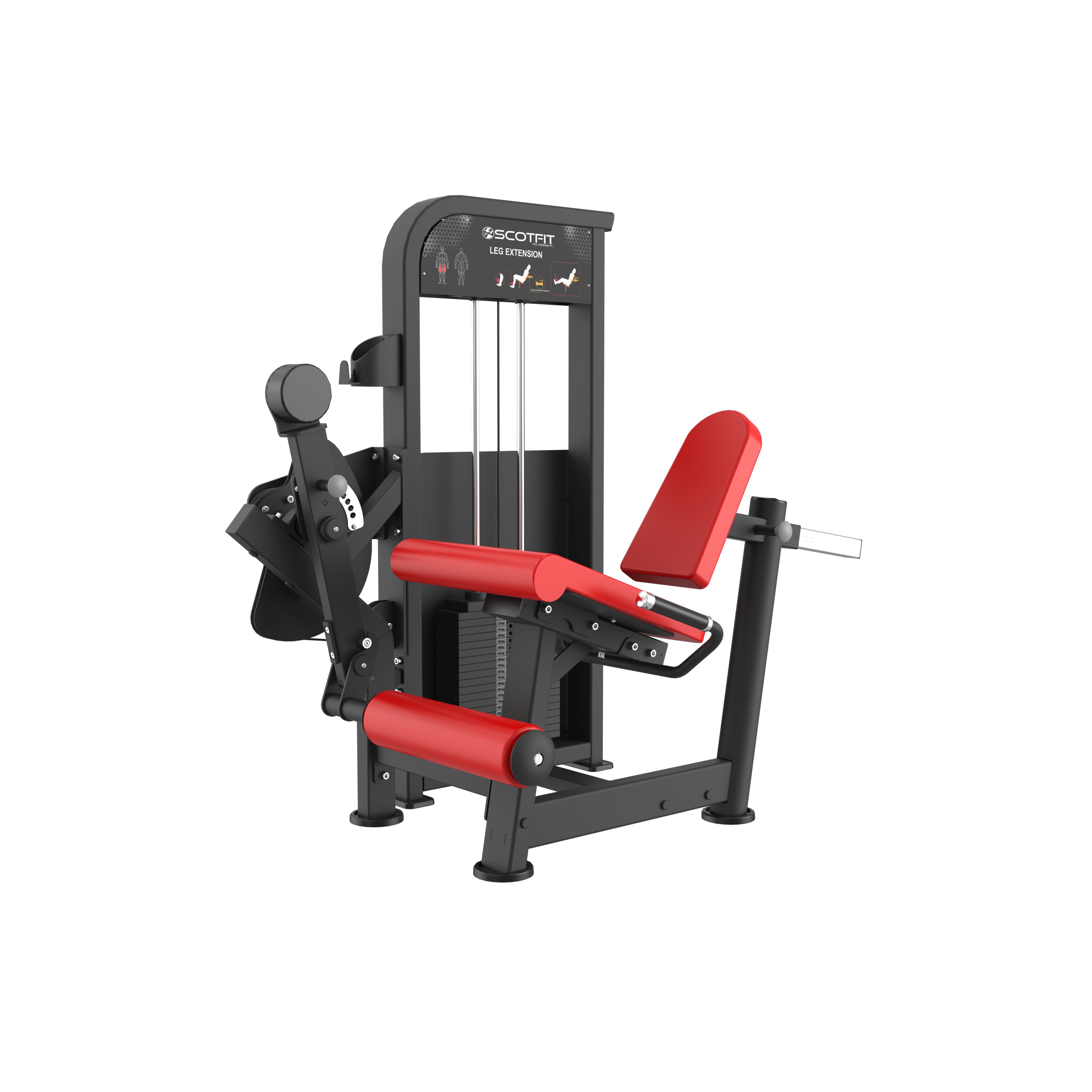 Atomic Series Leg Extension x 100kg