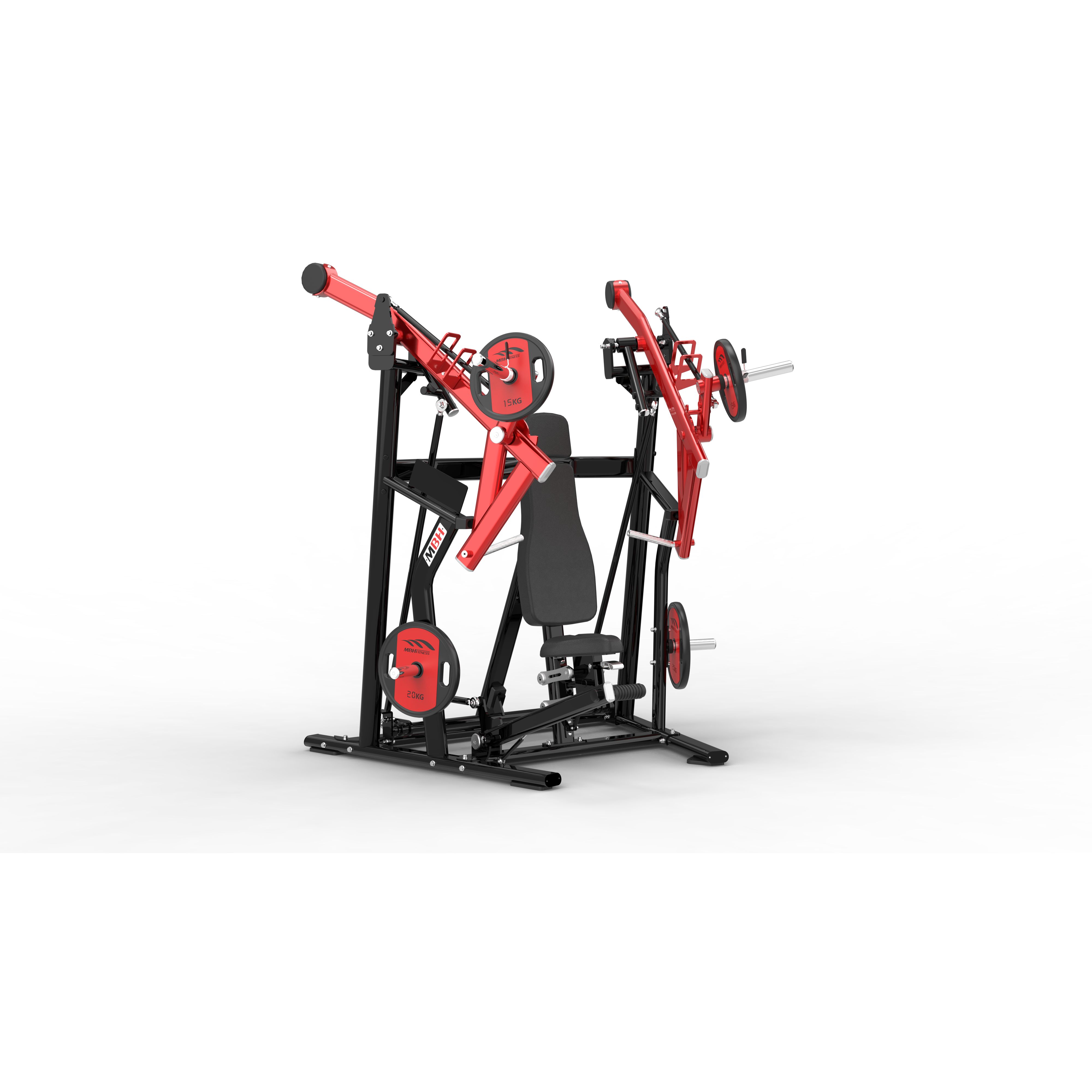 Metta2-Series Incline Chest Press Machine Premium Plate Loaded