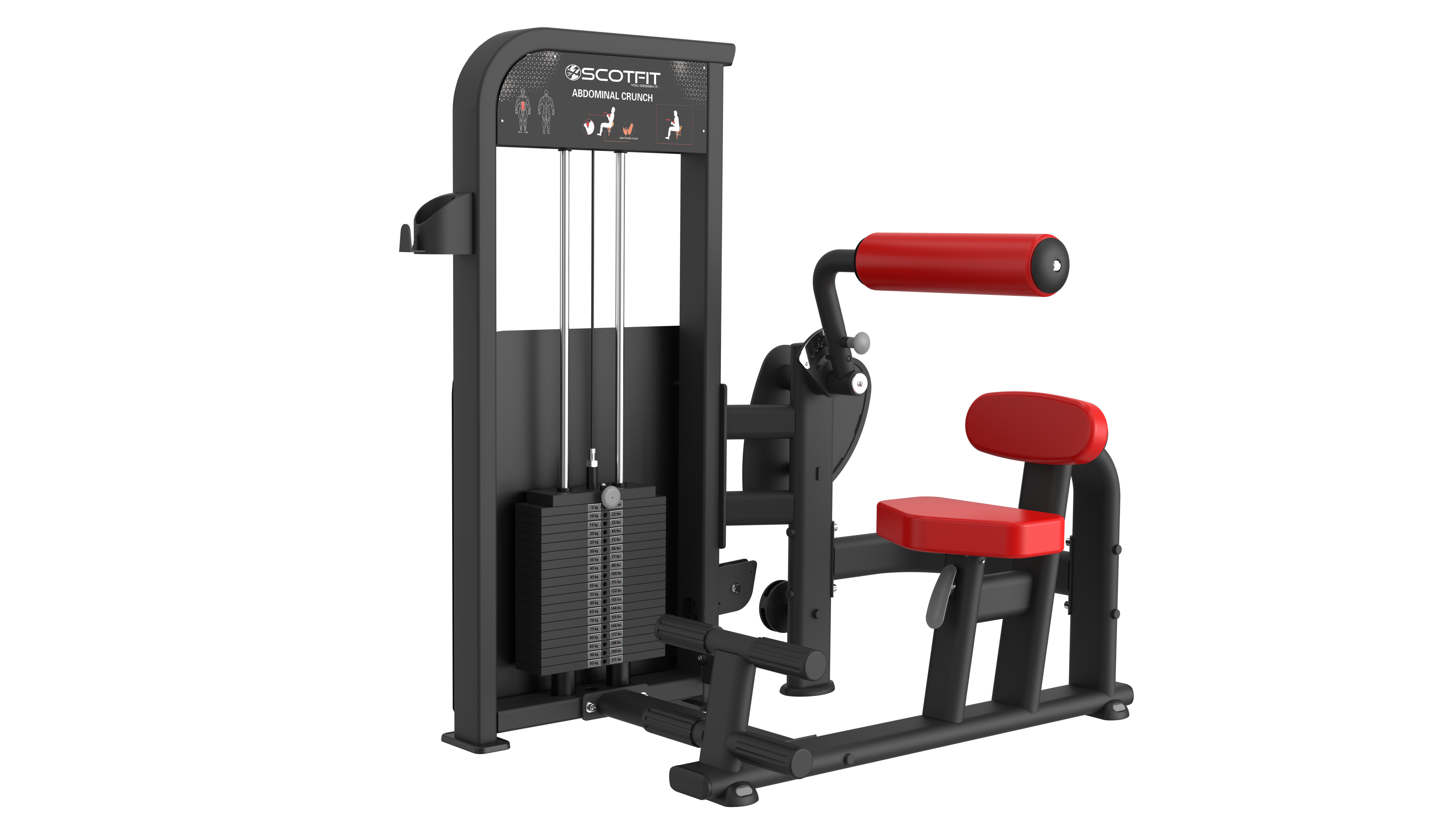 Atomic Series Abdominal Crunch | Bauchmaschine x 80kg