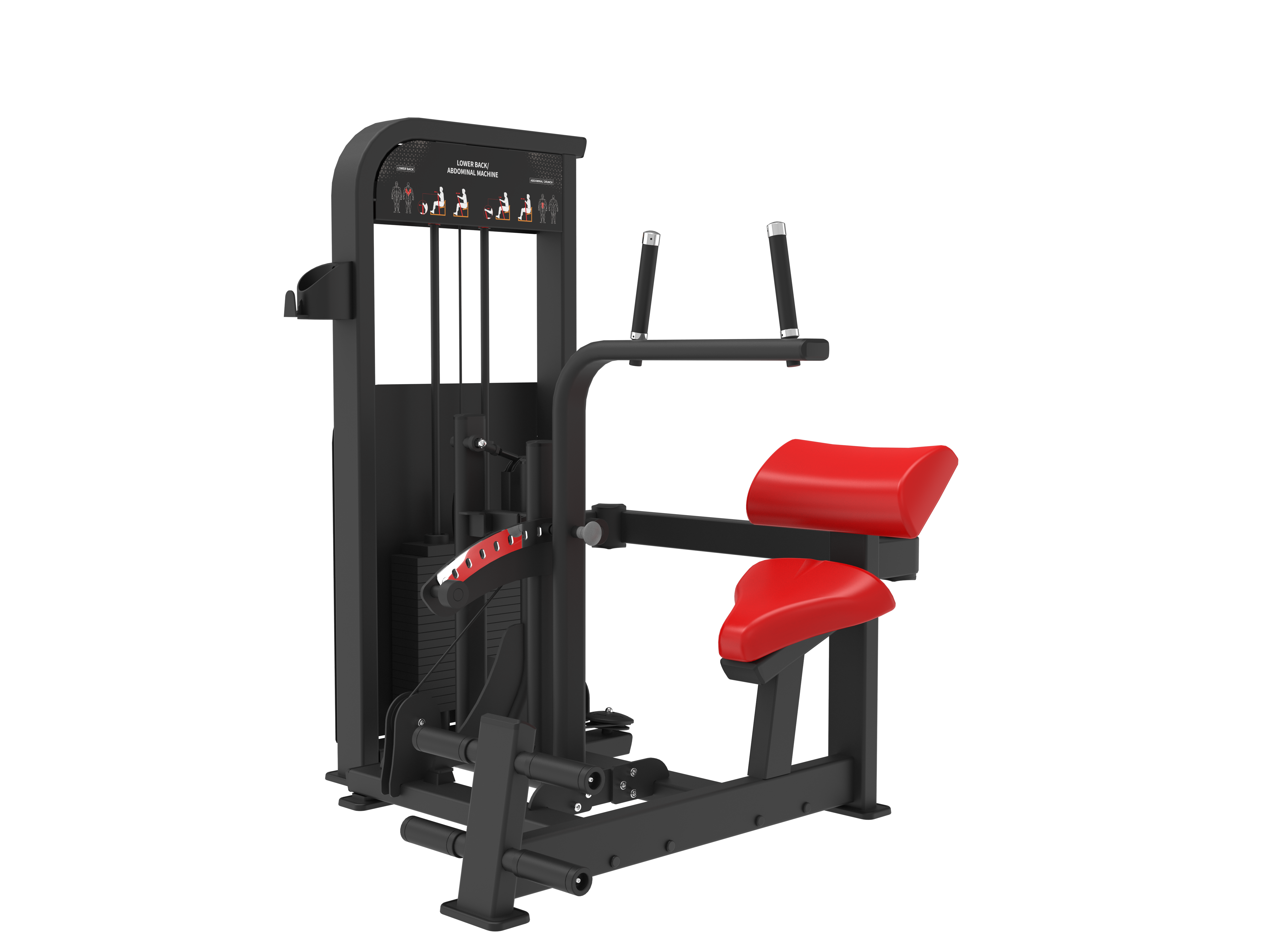 Dual Atomic Series Abdominal & Back Machine x 80kg