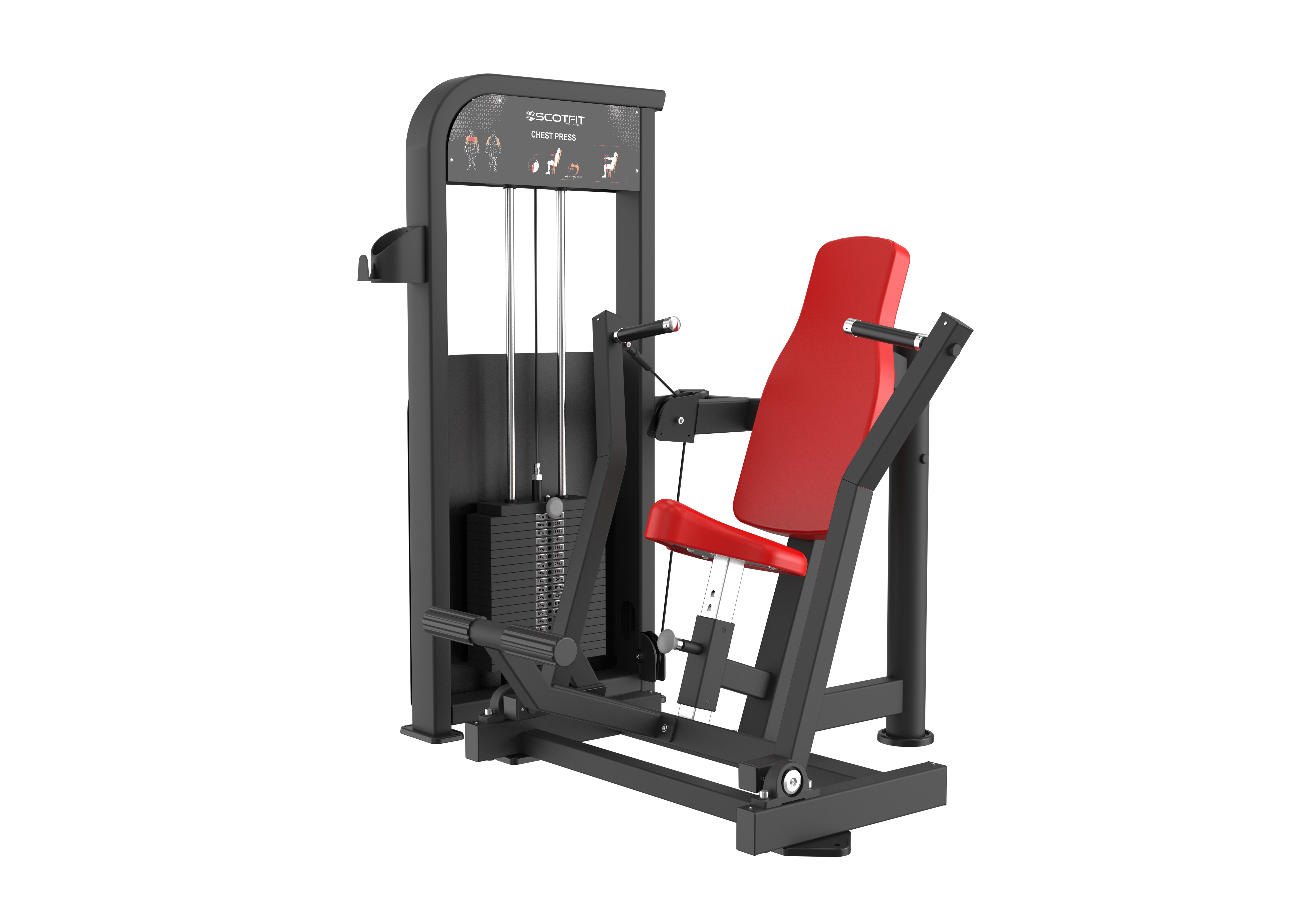 Atomic Series Seated Chest Press | Brustpresse x 100kg