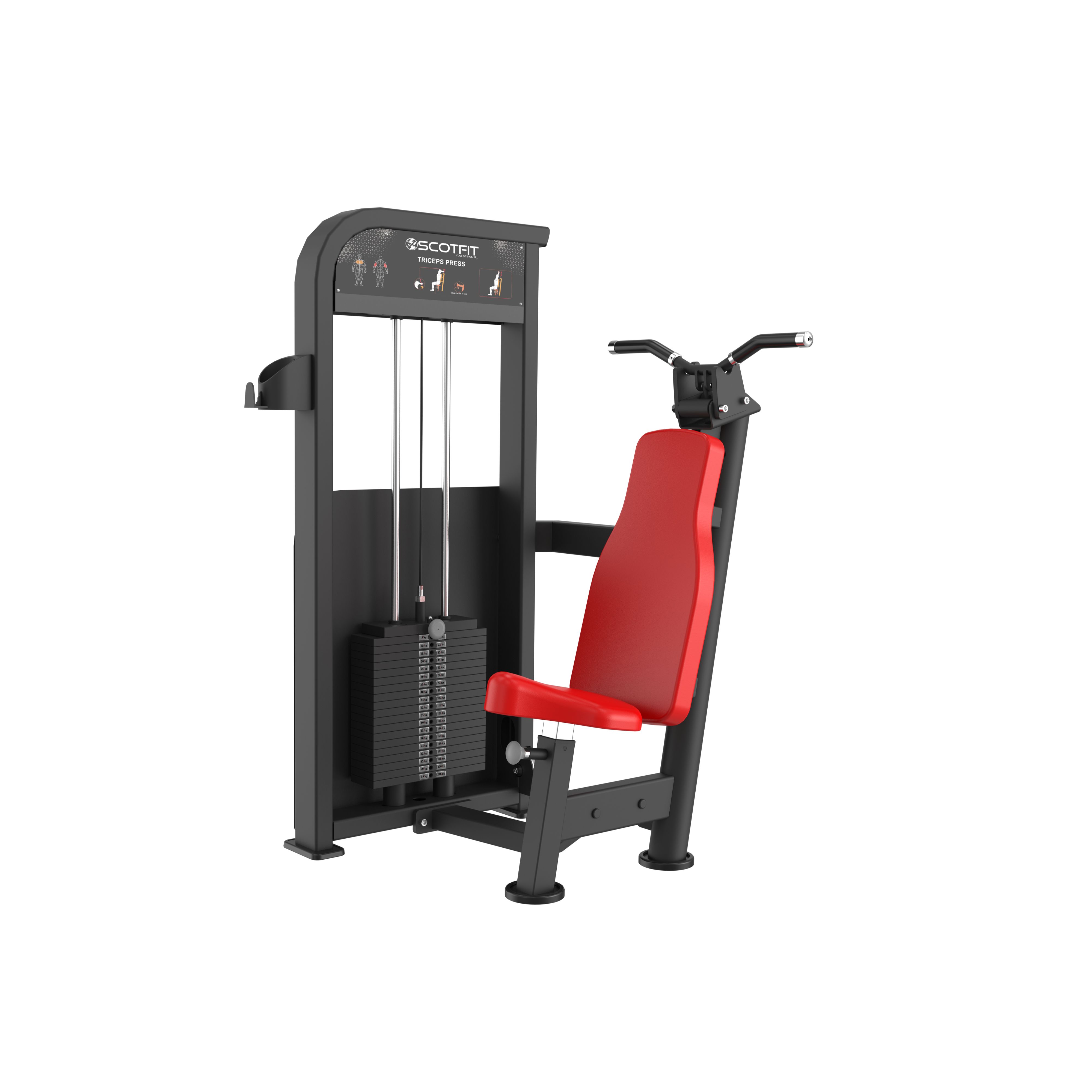Atomic Series Tricep Press | Trizpespresse x 100kg