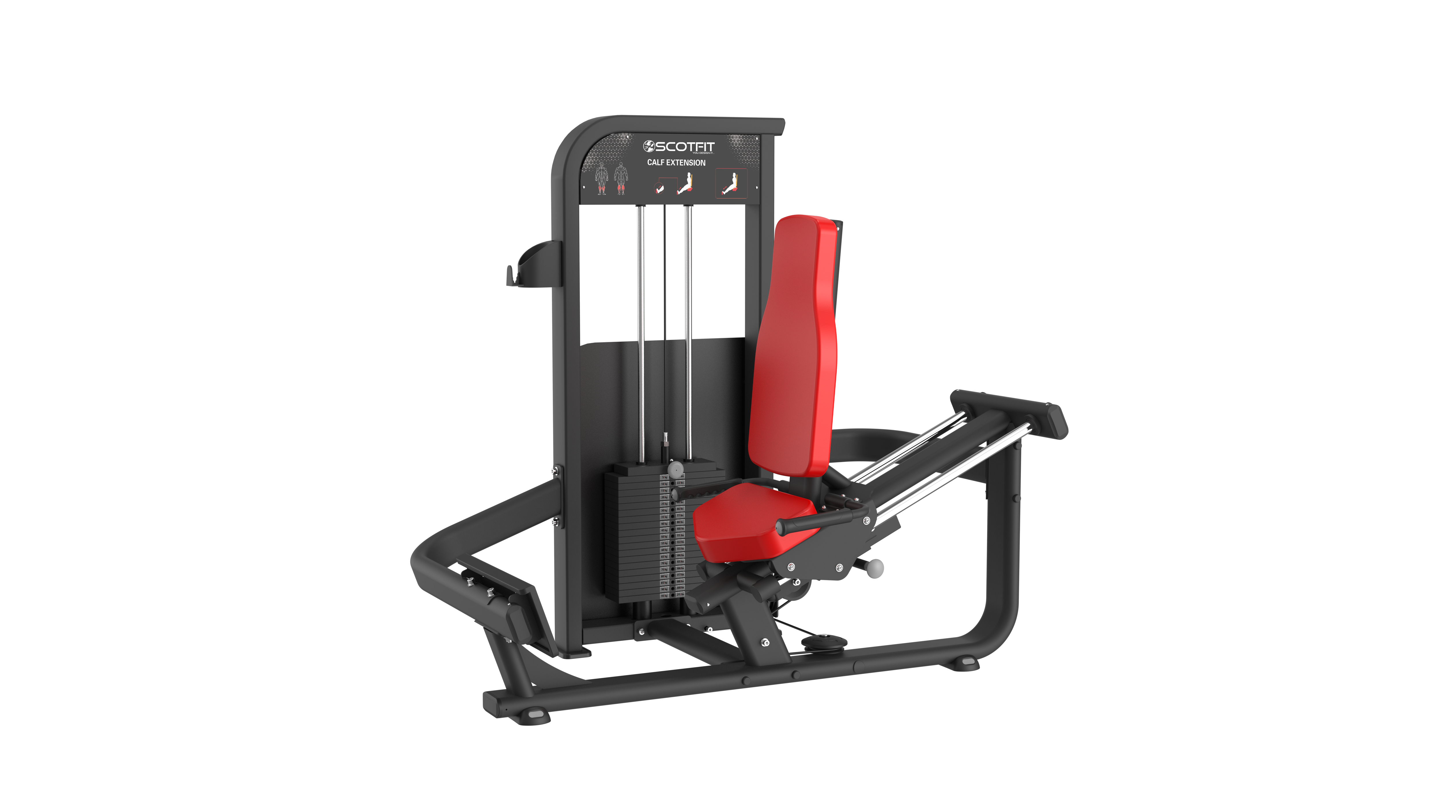 Atomic Series Calf Extension | Wadenpresse x 100kg