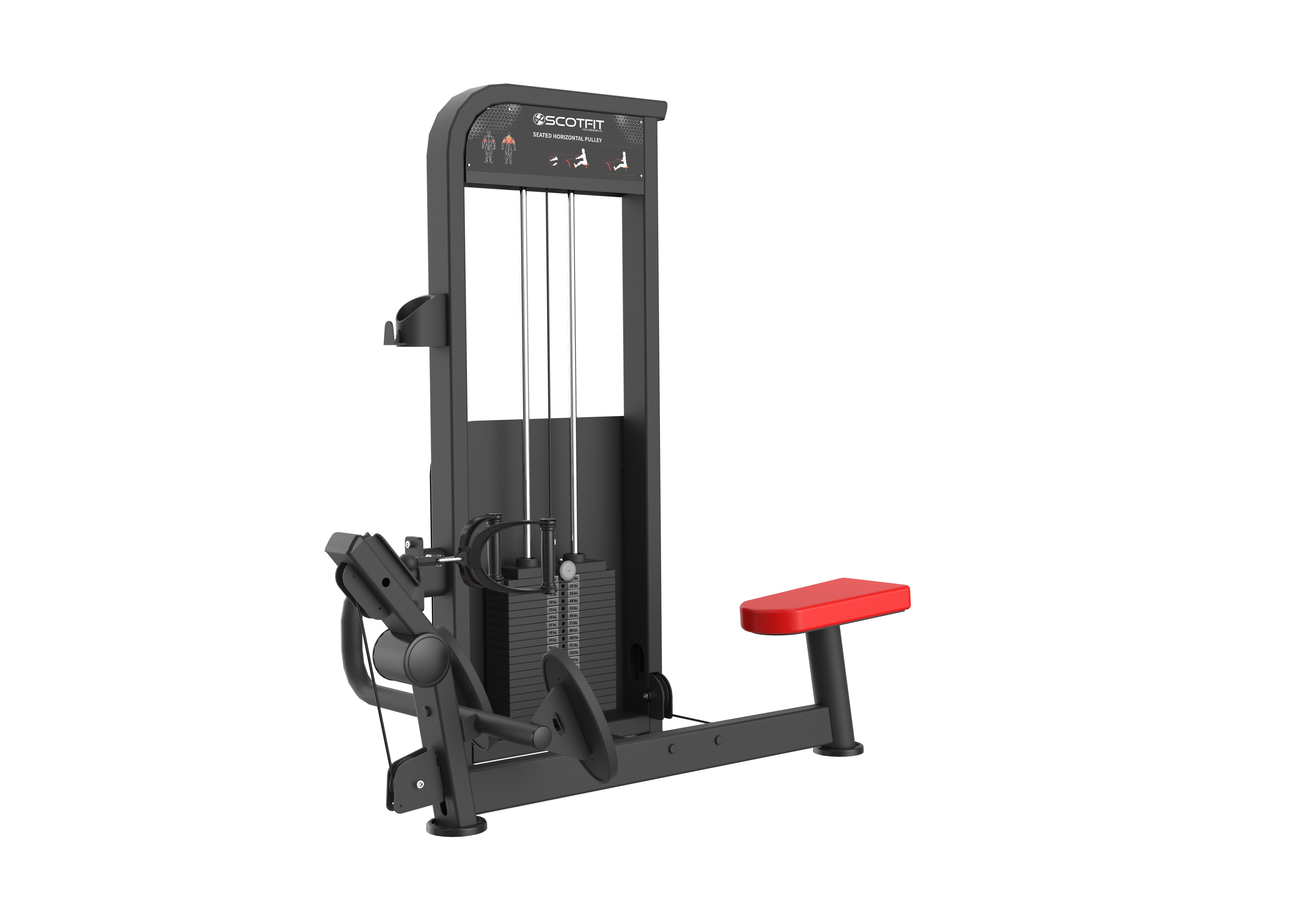 Atomic Series Rower | Ruderzug x100kg